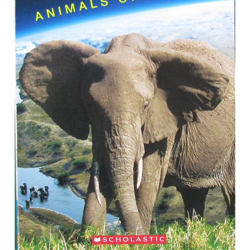 Animals of Africa Planet Earth Growing Readers Level 3 by Lisa L. Ryan-Herndon平装Scholastic非洲 3级行星地球日益读者)