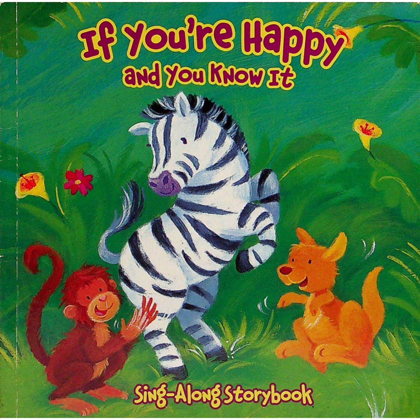 英文原版图书快乐拍拍手绘本