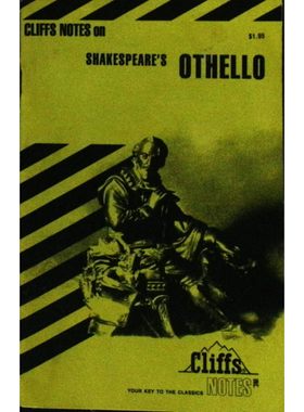 崖畔笔记原版书CliffsNotes系列莎士比亚悲剧奥赛罗英语文学导读适合1114岁青少年阅读提供清晰故事概述角色分析和深入评论帮助