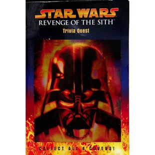 星球大战原版书西斯的复仇问答之旅英语绘本书青少年科幻小说TriviaQuest马修斯托弗著兰登书屋出版彩色插图适合1114岁男女读者