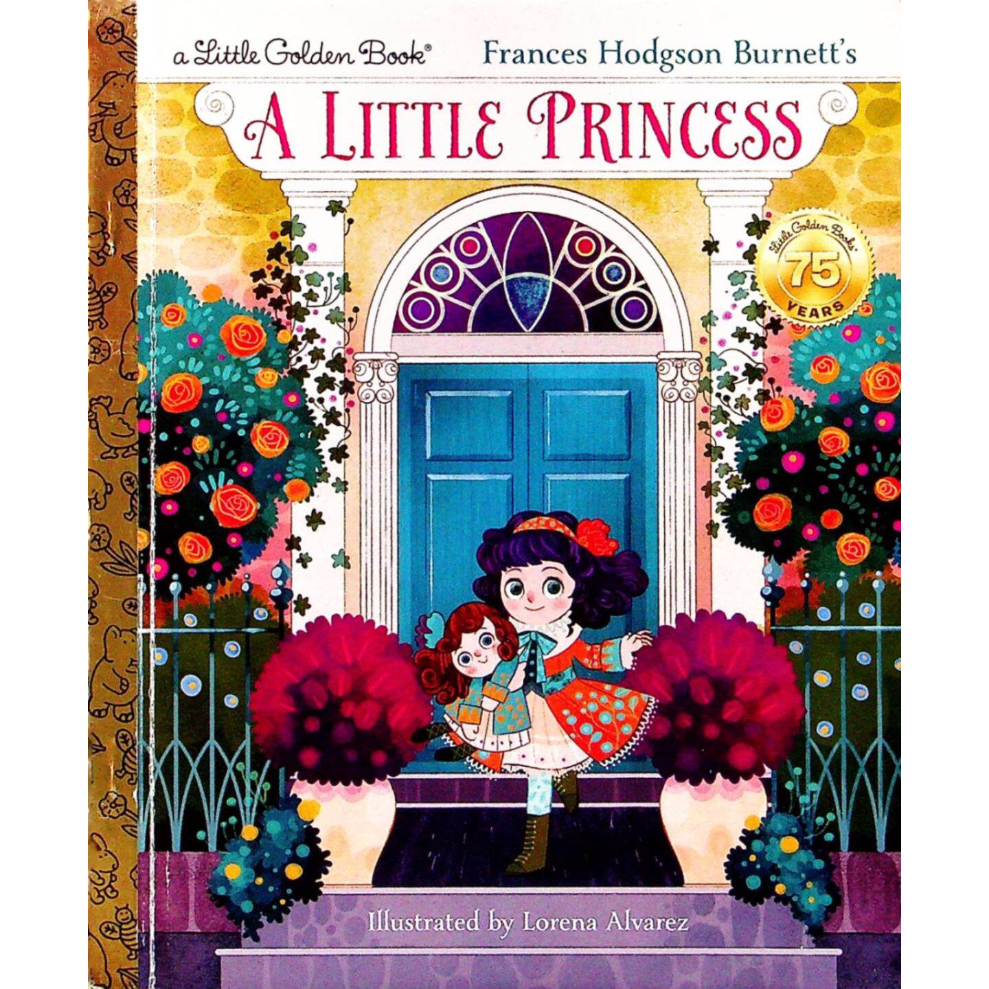 小金书系列英语原版书ALittlePrincess小公主经典儿童文学彩色插图版弗朗西斯霍奇森伯内特原著洛雷娜阿尔瓦雷斯插画适合710岁