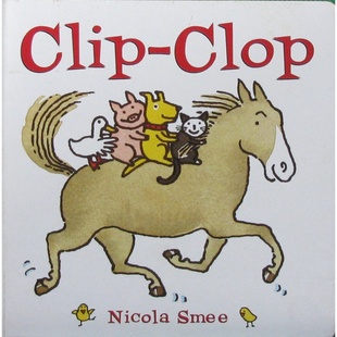 英语原版书Bookstart系列嘚嘚绘本亲子共读动物友谊故事尼古拉斯米创作适合02岁宝宝阅读通过拟声词和生动画面培养语言能力