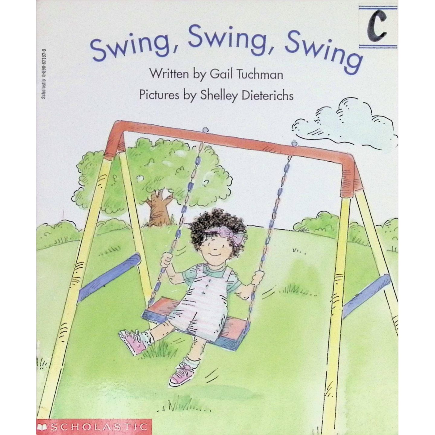 学乐出版社原版引进Swing初级读写系列英语绘本盖尔塔克曼著雪莉迪特里希斯绘适合36岁亲子共读通过秋千玩耍场景培养孩子想象力