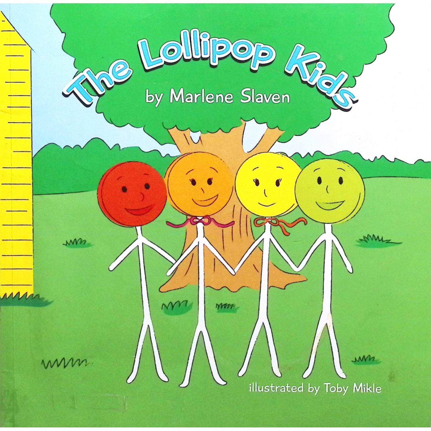 棒棒糖儿童英语原版书绘本书TheLollipopKids适合36岁亲子共读讲述樱桃橙子柠檬青柠四个小朋友的友谊故事色彩鲜明插画帮助孩子