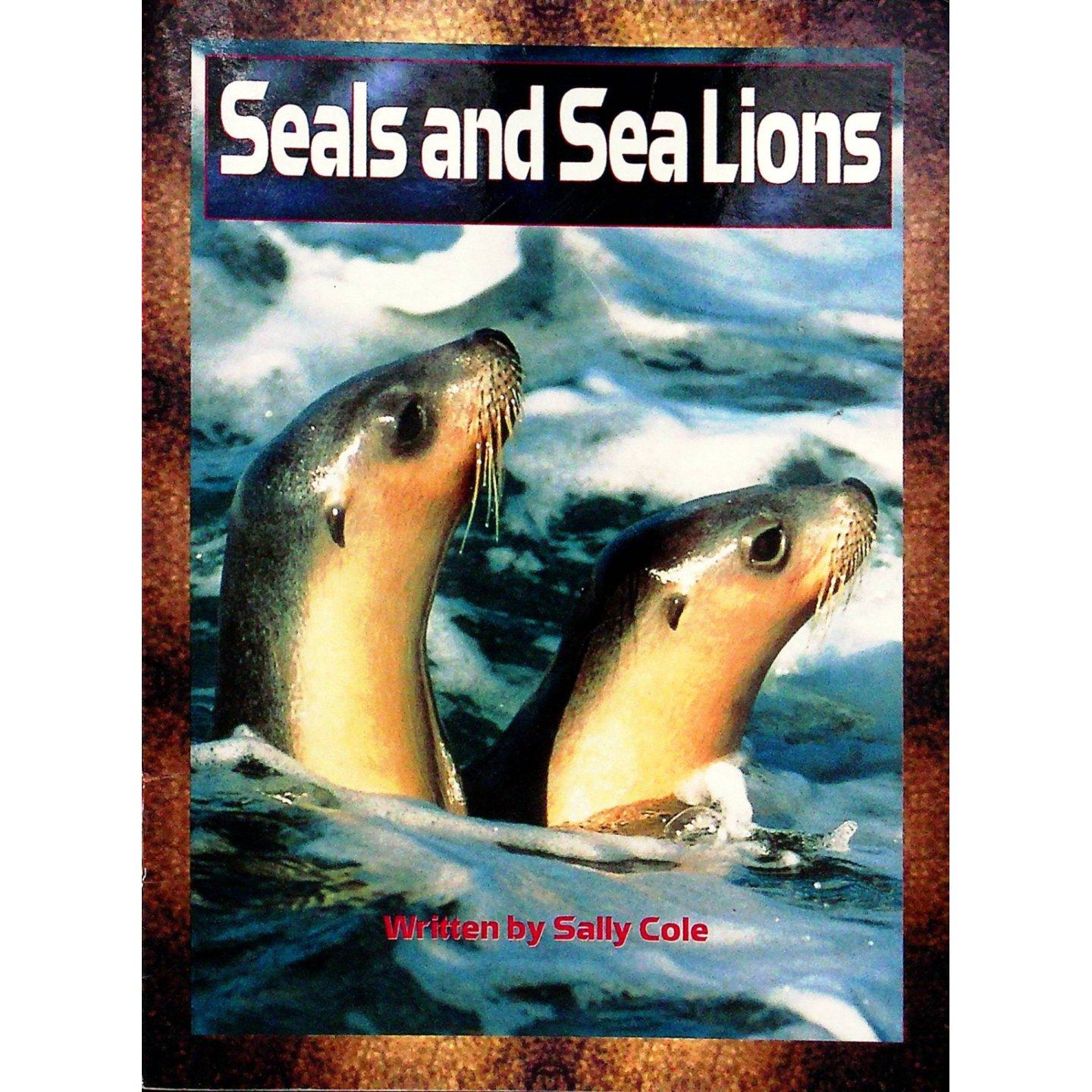 英语原版书基础知识进阶读物Seals绘本海豹和海狮自然科学亲子共读适合710岁儿童了解鳍足类动物习性和栖息地