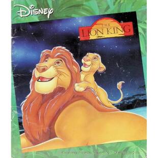 英语原版书狮子王Storyteller系列亲子共读绘本迪士尼经典动画改编讲述小狮子辛巴的成长故事适合36岁儿童培养勇气责任与友情