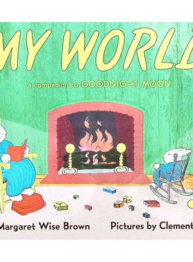 英语原版书我的世界晚安月亮系列MargaretWiseBrown经典亲子共读绘本适合36岁儿童温馨画面讲述小兔子探索世界的美好时光培养亲