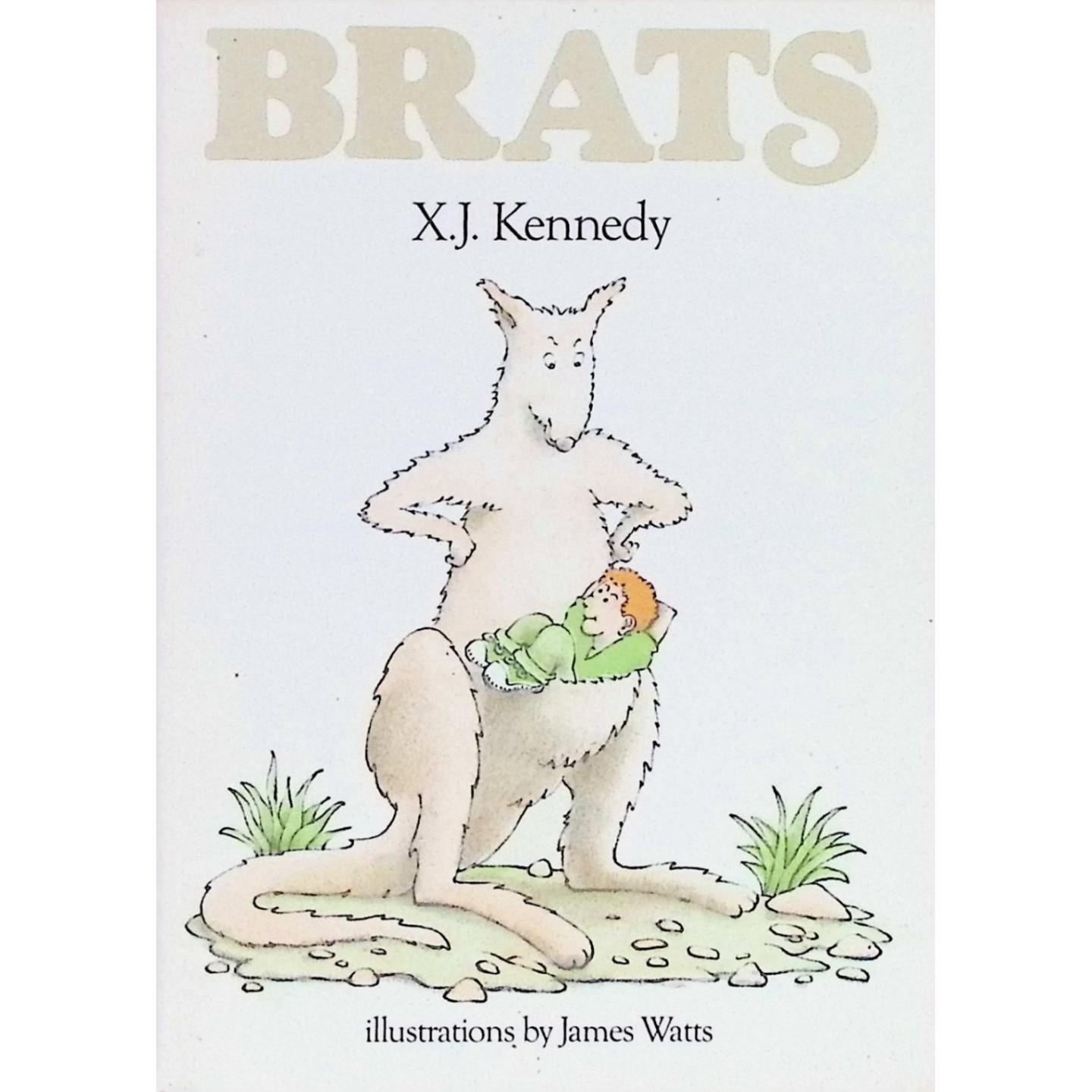 英语原版书小号俱乐部特别版BRATS小捣蛋绘本XJ肯尼迪著詹姆斯沃茨插画适合710岁儿童亲子共读幽默诗歌集