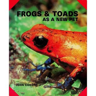 英语原版书青蛙和蟾蜍作为新宠物Pet饲养指南儿童两栖动物章节书约翰科伯恩著适合710岁儿童了解青蛙蟾蜍习性饲养方法生命周期等