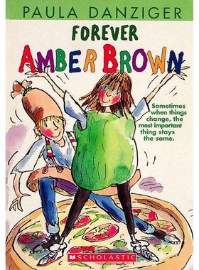 英语原版书永远的艾梅柏布朗系列章节书适合710岁小学生阅读的成长小说讲述小女孩面对家庭变故和成长烦恼的幽默温情故事由美国