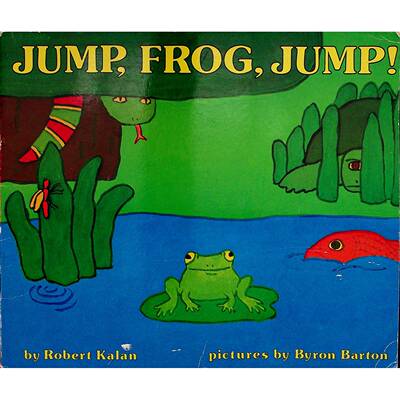 英文原版图书趣味青蛙跳绘本