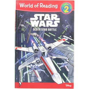 英语原版书阅读世界系列星球大战死星之战科幻冒险绘本适合710岁儿童培养勇气友谊团队合作迪士尼卢卡斯影业出版