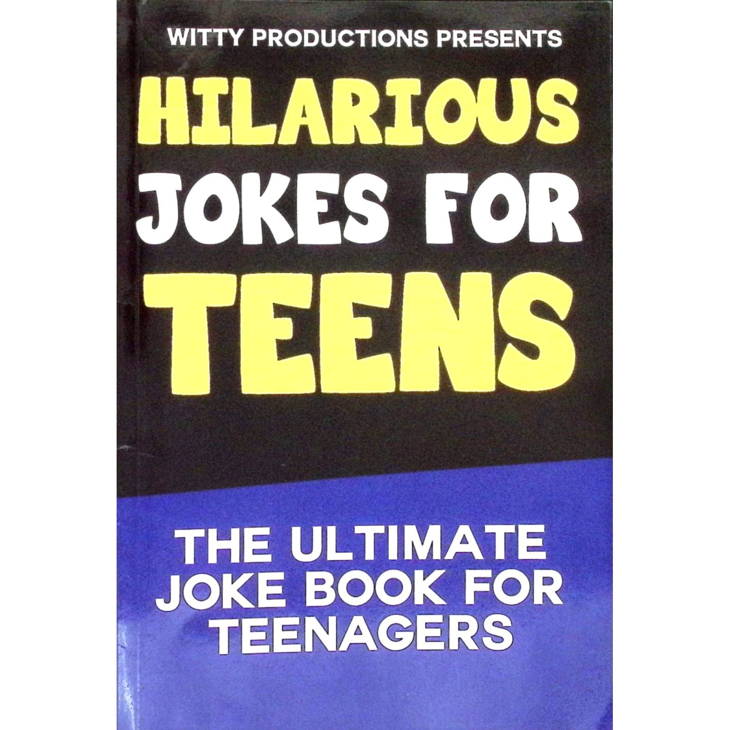 英文原版图书爆笑青少年笑话集