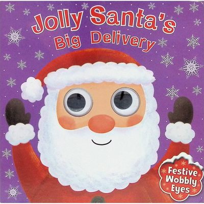 英文原版图书圣诞老人欢乐送