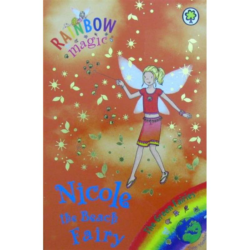 Nicole the Beach Fairy by Daisy Meadows平装Orchard Books尼克拉海滩童话仙子