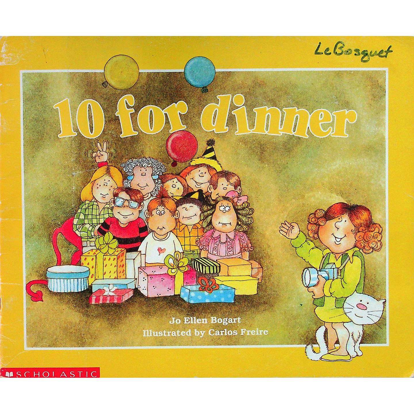 英语原版书十人晚餐绘本亲子共读数字启蒙Scholastic出版乔艾伦博加特著卡洛斯弗雷尔绘适合36岁儿童学习数字时间概念,书籍/杂志/报纸,儿童读物原版书,淘宝优惠券,粉丝福利购,淘宝优惠卷