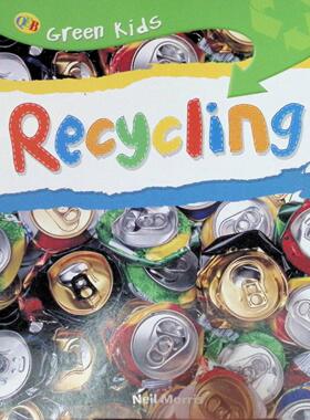英语原版书绿色儿童系列Recycling环保科普绘本适合小学生阅读的环保科普读物通过生动图片和简洁文字让孩子们了解垃圾回收知识