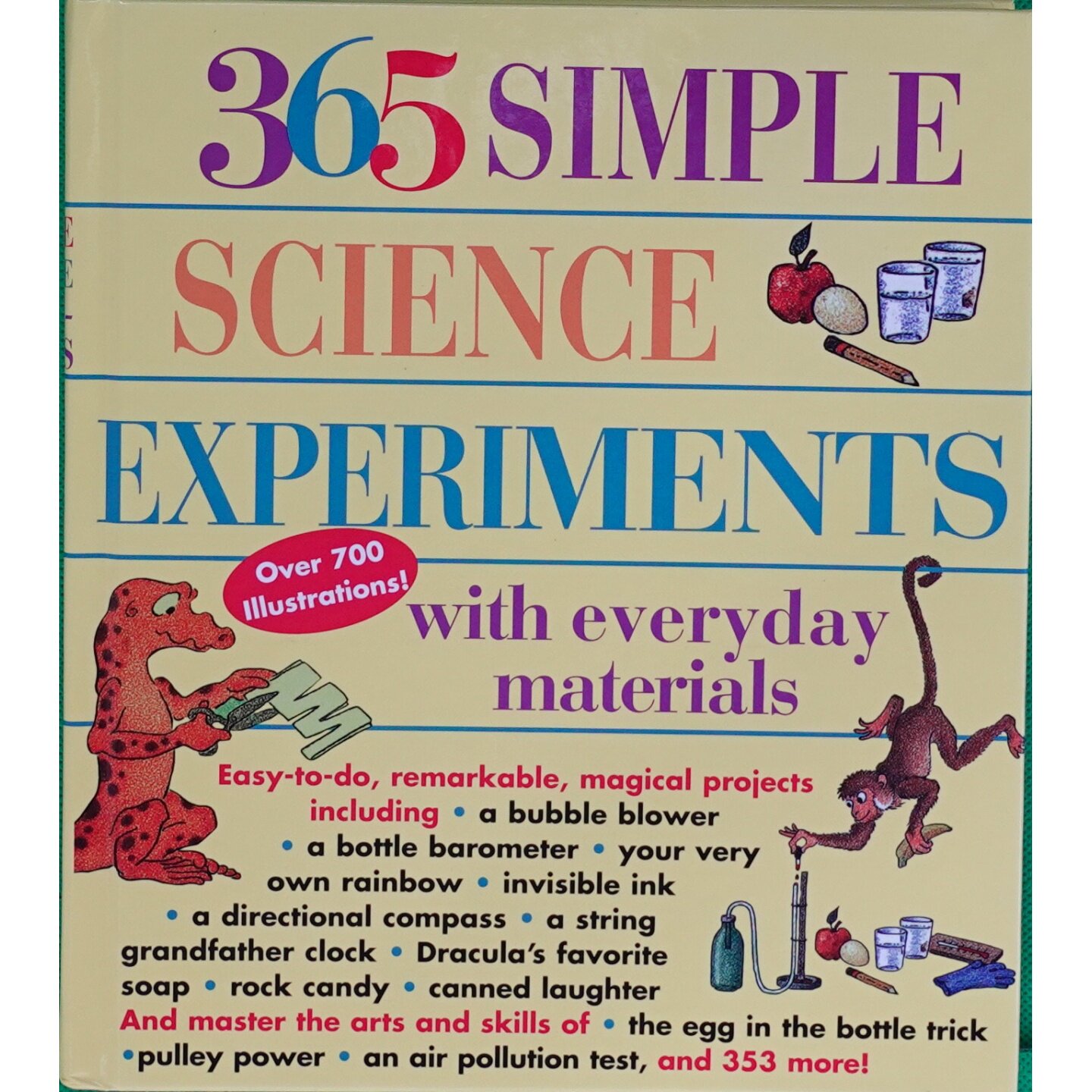英文原版图书365个趣味科学实