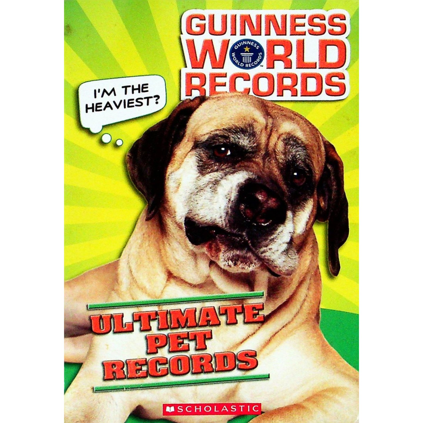 英文原版图书宠物世界纪录绘本