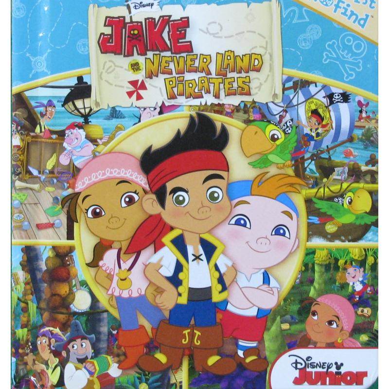 jake and the never land pirates by disney木板书publication