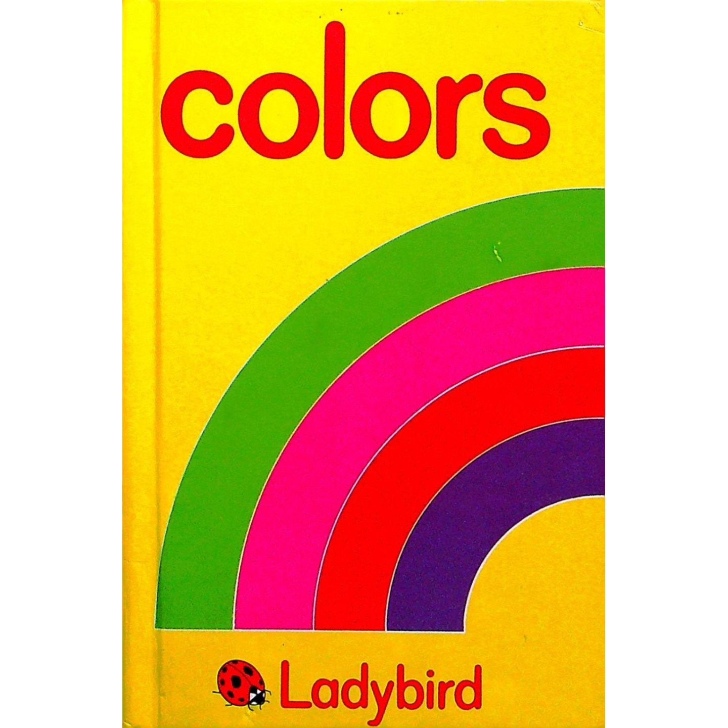 英文原版图书颜色认知英语绘本