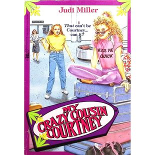 英语原版书吟游诗人图书系列MyCrazyCousinCourtney儿童小说适读710岁朱迪米勒著卡拉索尔曼蒂插画讲述表姐妹间的疯狂冒险故事