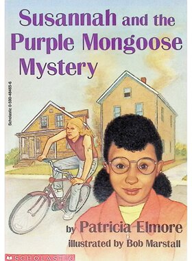 英语原版书苏珊娜和紫色獴之谜儿童侦探小说适合710岁阅读彩色插图版学乐出版培养孩子推理能力