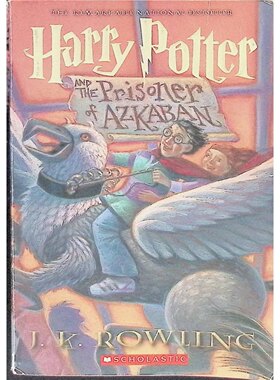 哈利波特与阿兹卡班的囚徒原版英语奇幻小说HarryPotter系列获奖儿童文学JK罗琳著学乐出版社出版适合710岁阅读培养勇气友谊爱的