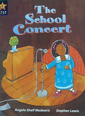 星级加分系列原版引进英语绘本书学校音乐会STARPLUS讲述小女孩克服舞台恐惧的成长故事适合710岁亲子共读培养自信与社交能力