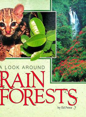 英语原版书走进雨林RainForests科普绘本小学生自然科学启蒙走进系列艾德佩雷斯著柳絮出版社出版适合710岁儿童阅读探索雨林生态