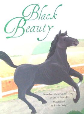 英语原版书黑骏马BlackBeauty经典绘本适读710岁安娜休厄尔原著凯瑟琳艾利森改写莉维娅科洛吉精美插图培养孩子爱心责任感