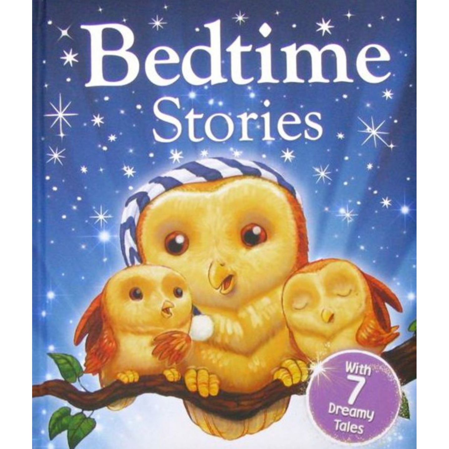 英语原版书BedtimeStories睡前故事绘本亲子共读36岁儿童故事集包含7个温馨梦幻的睡前故事专为五岁及以下孩子设计讲述勇敢小熊