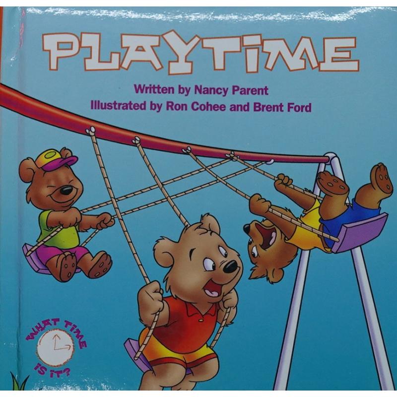 Playtime (What Time is It? Ser.) by Nancy Parent木板书Paradise Press  Inc.播放时间(现在是几点？系列)怎么看?