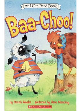 英语原版书我能读系列BaaChoo幽默农场动物绘本适合36岁儿童亲子共读通过可爱小羊感冒打喷嚏的趣味故事帮助孩子认识农场动物学