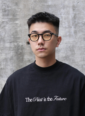 MULNAT OPTICAL目奈SC款手工原创意大利板材弹簧腿方框国潮眼镜架