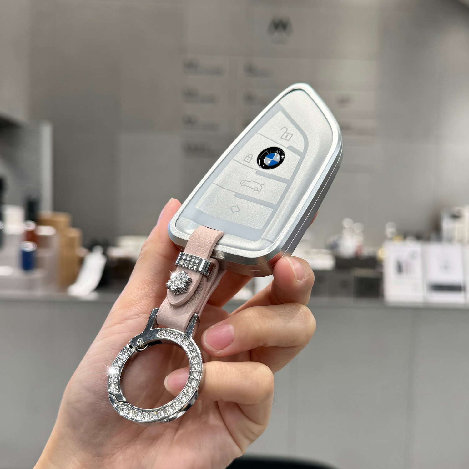 适用宝马3系钥匙套新款X3刀锋壳52530li 325i X1X4X5系X6X7包车扣