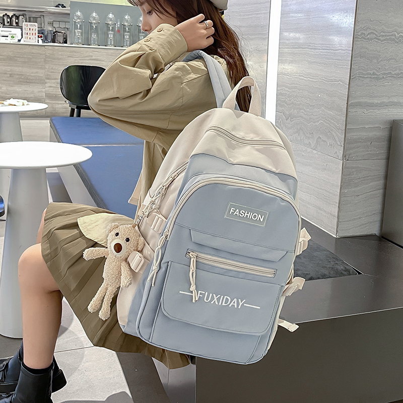 小学生书包初中生大容量双肩包女