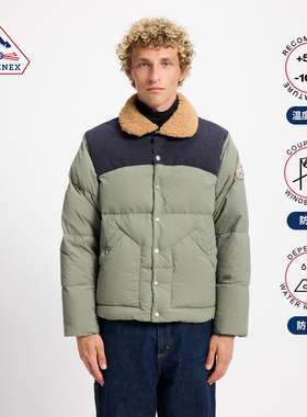 Pyrenex 男女同款羽绒服法国鸭绒防风保暖复古夹克外套25年 FIERY