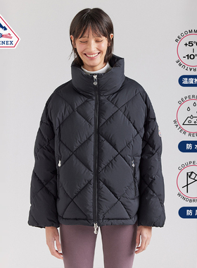 Pyrenex女士羽绒服舒适宽松羽绒外套防风保暖夹克 ADELE