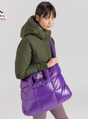 Pyrenex 羽绒斜挎包24年新款 DOWN POUCH VINTAGE