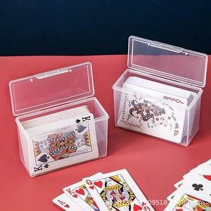卡片收纳盒闪卡整理卡存放积分卡扑克牌宝可梦卡牌儿童奥凸曼卡盒