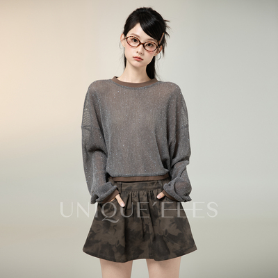 尢壹/UNIQUE'EEES 【时髦精B入】宽松撞色弹力罩衫T恤U5209002