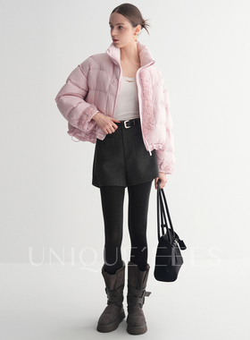 【不参加活动】尢壹【治愈暖冬】软芙芙短款面包羽绒服U5502307