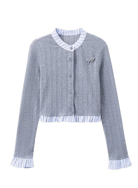 尢壹/UNIQUE'EEES【MIU系】假两件上衣U5108008