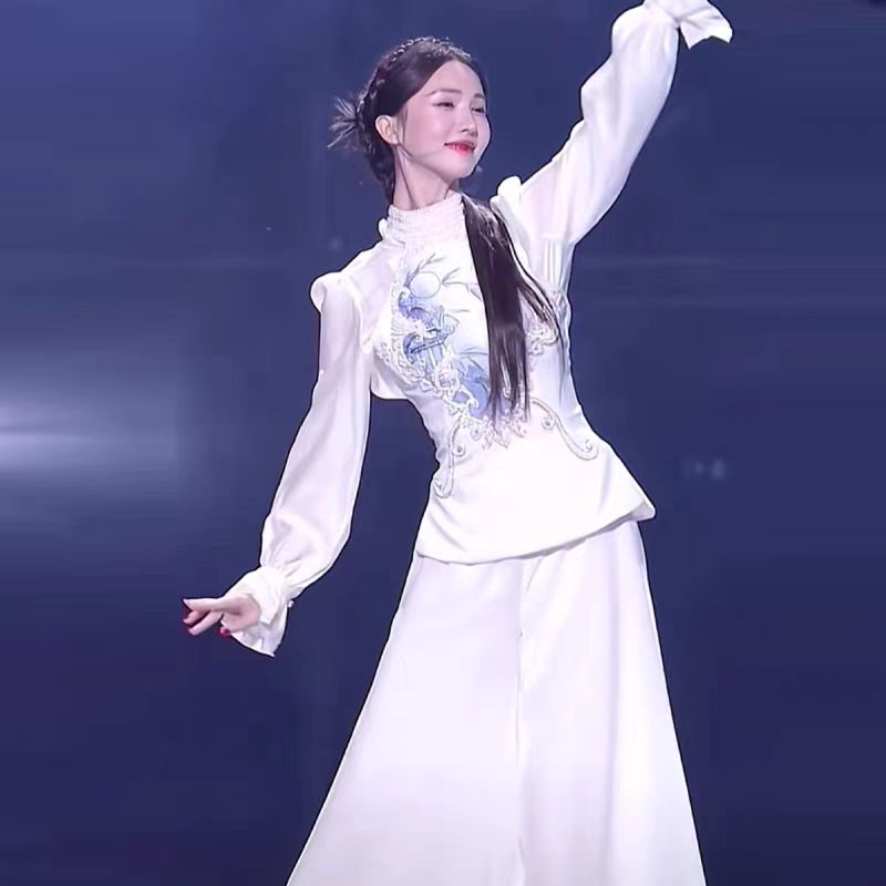 今晨青花瓷同款舞蹈服套装