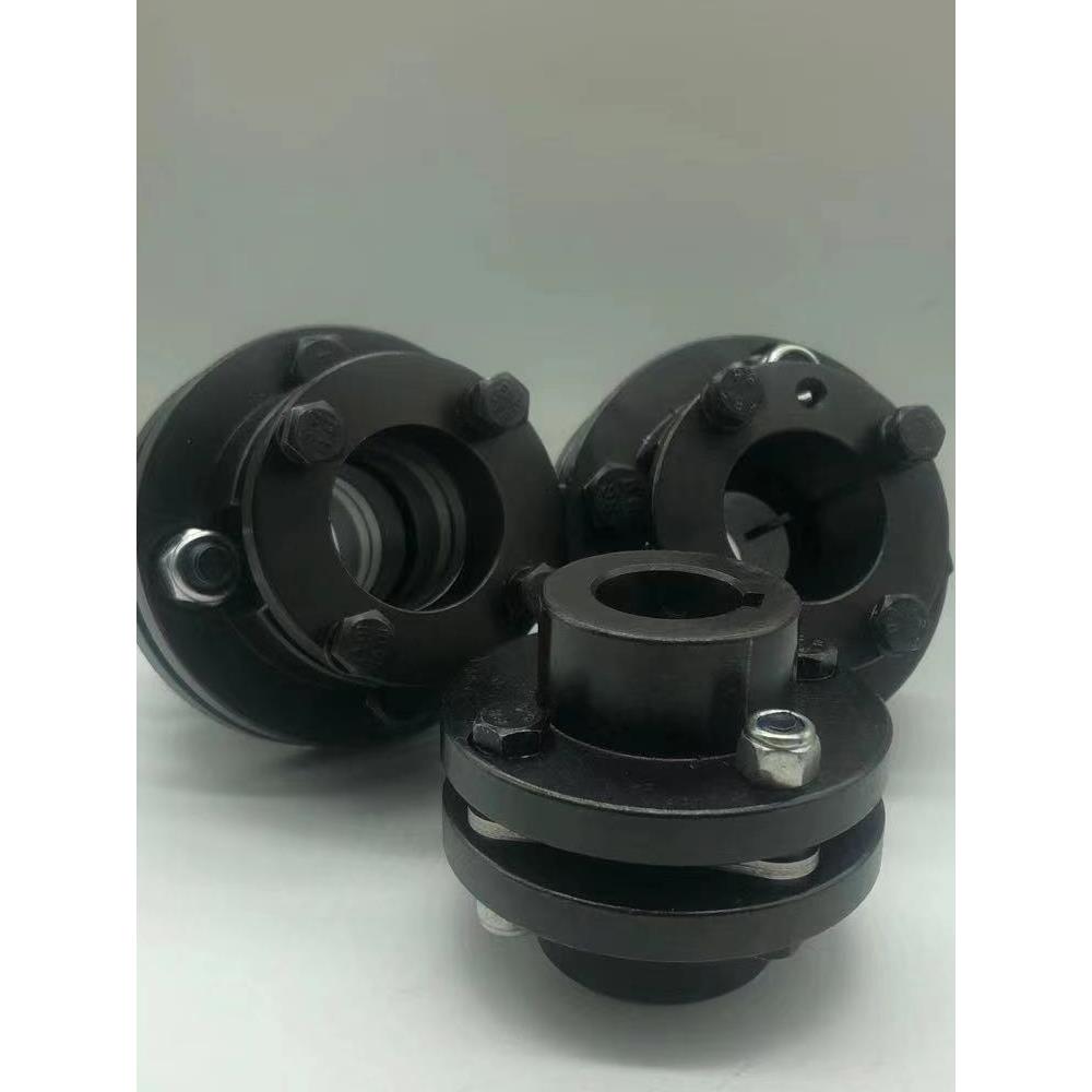 DJM单双膜片联轴器DML型弹性ZJM DBN涨胀锥套不锈钢LK1145钢DCEK