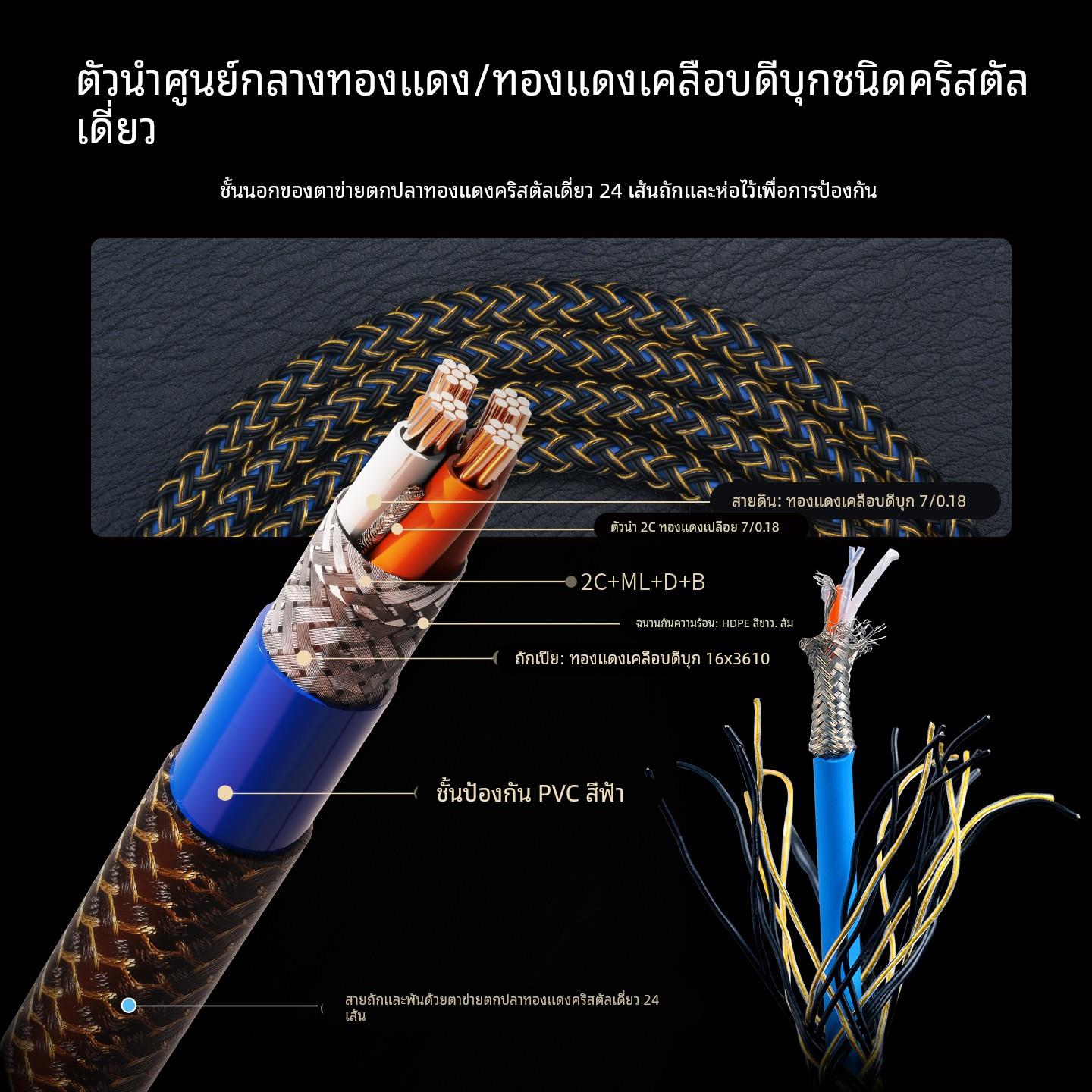 24股铜镀银 XLR平衡音频线公对母HiFi功放卡侬卡农信号线麦克风线
