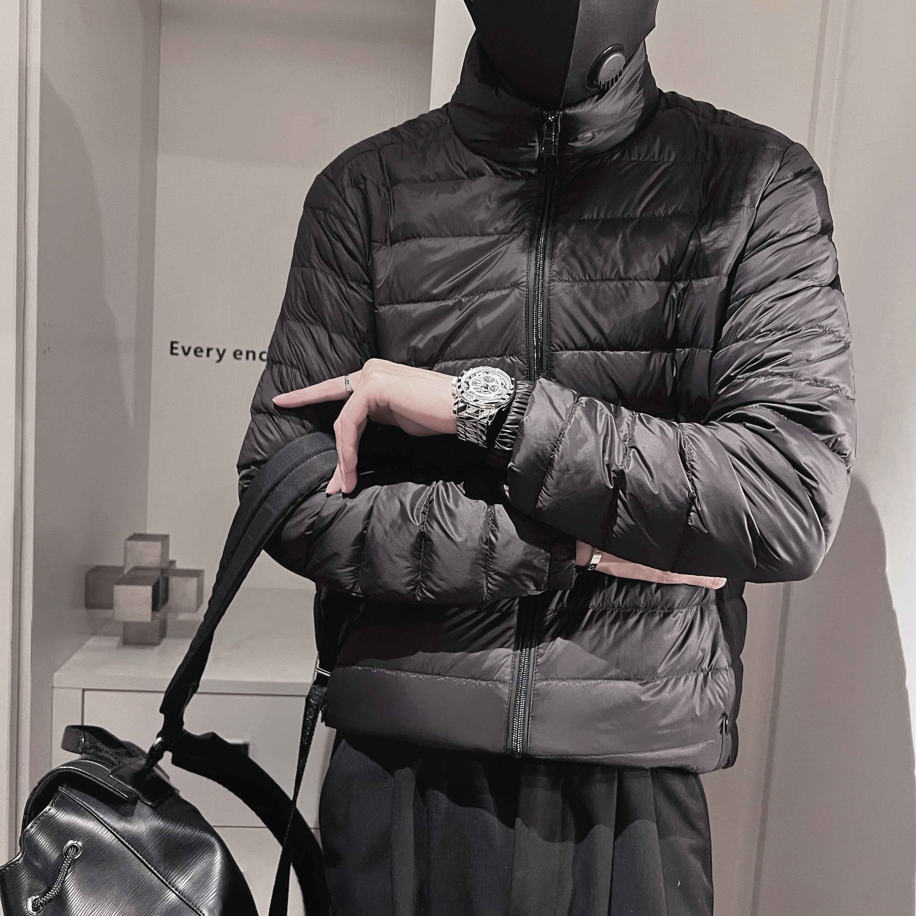 加厚立领棉衣男士冬季新款潮牌痞帅保暖排骨棉服潮流棉袄外套男装