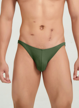 【Oengus比基尼】lulu同款面料男士低腰三角裤性感透气舒适包臀