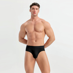 Oengus黑色超薄冰丝速干男士三角裤四角裤SKIMS男士内裤吸汗速干